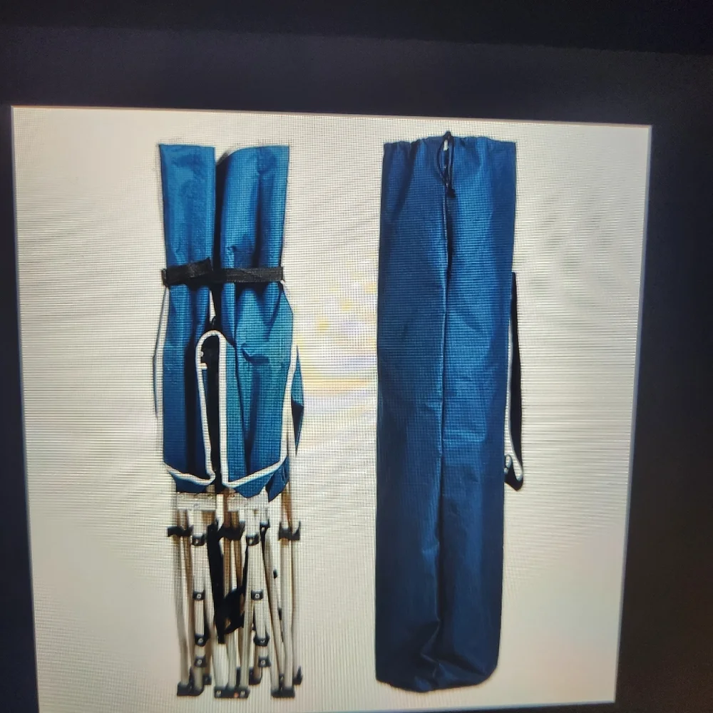 Camping folding bed